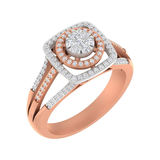 Baroque charm Diamonds ring