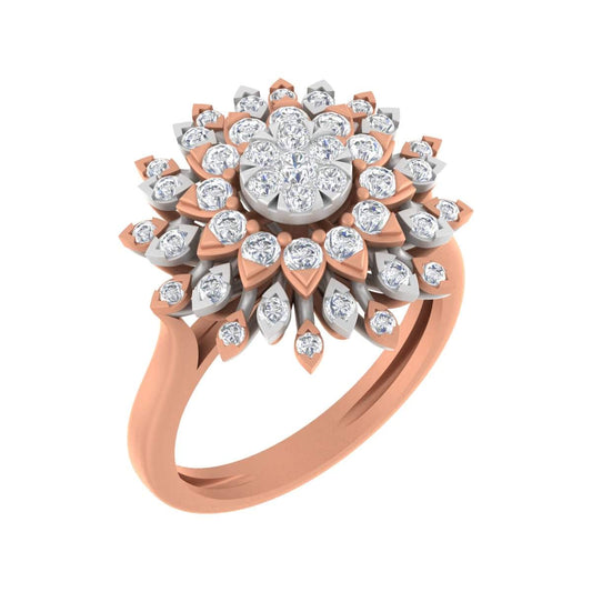 Mistral Leaf Diamonds Rings